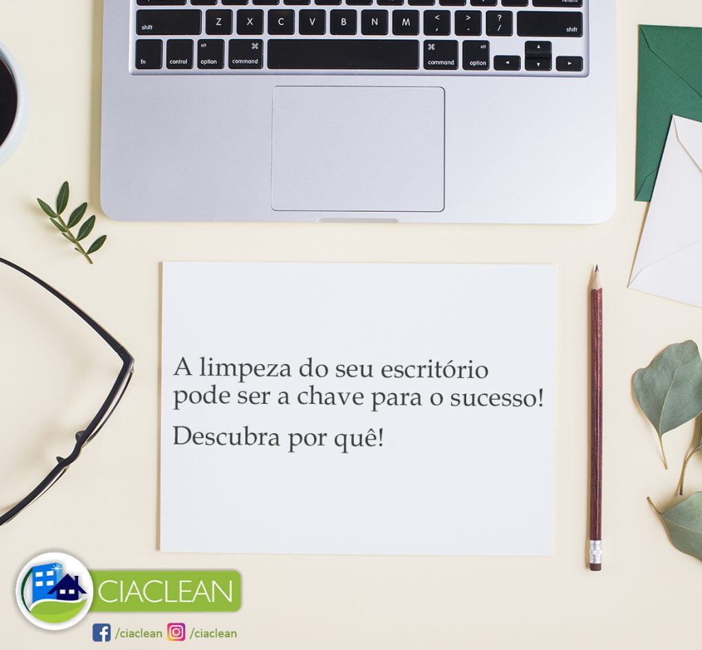 Já pensou em como um ambiente limpo e organizado