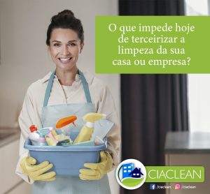 Terceirizar a limpeza - Ciaclean